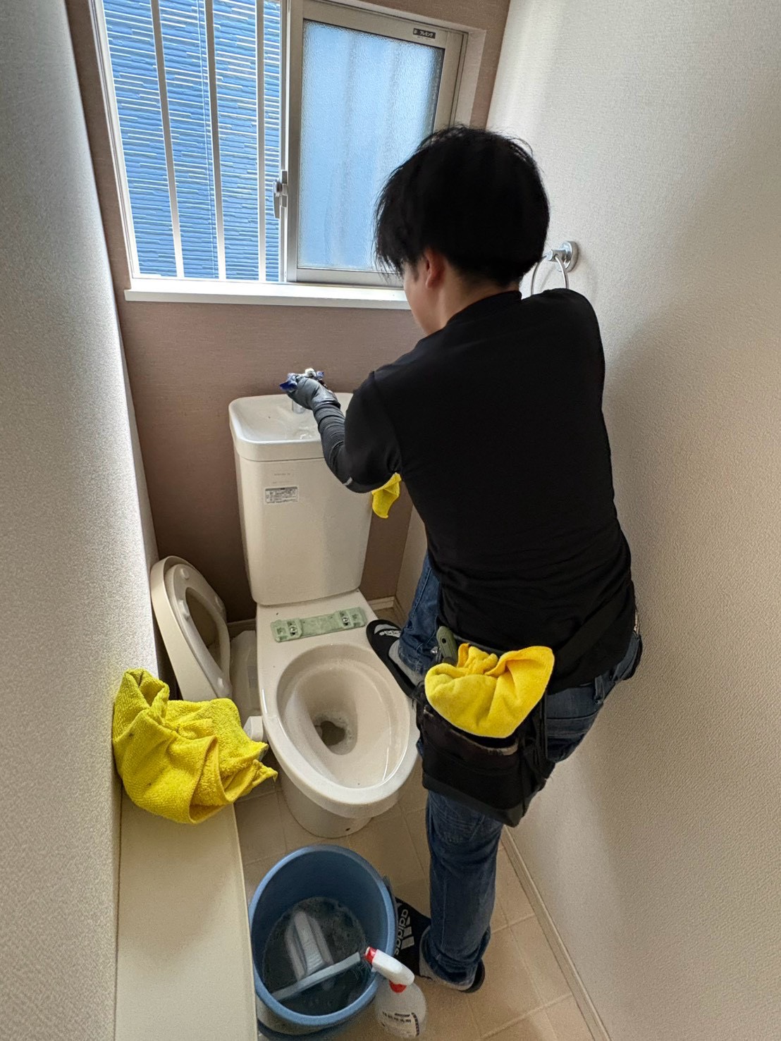 トイレ清掃